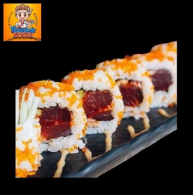 Cuộn Cá Ngừ &Trứng Cá Chuồn Sốt Spicy 