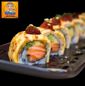 Cuộn Cá Hồi Cheese Tobiko 