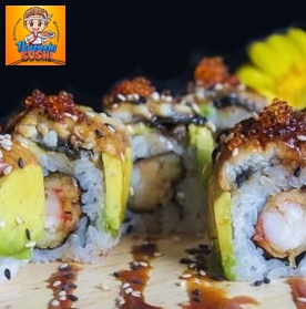 Cuộn Tôm Tempura & Lươn Nhật