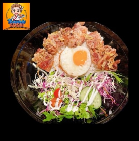 Cơm Gà Chiên Sốt Phomai Cay