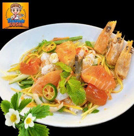 Cá Hồi & Tôm Sốt Thái.