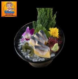 Sashimi Cá Trích Ép Trứng