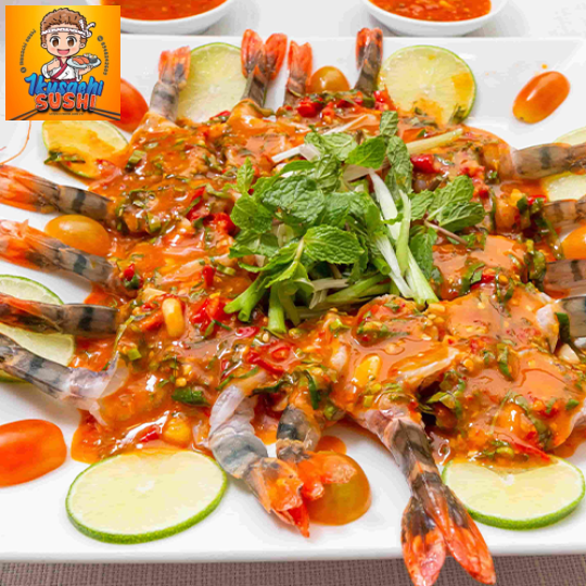 Tôm Trộn Sốt Thái